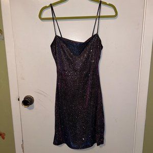 Windsor Women's Purple and Black Dress
